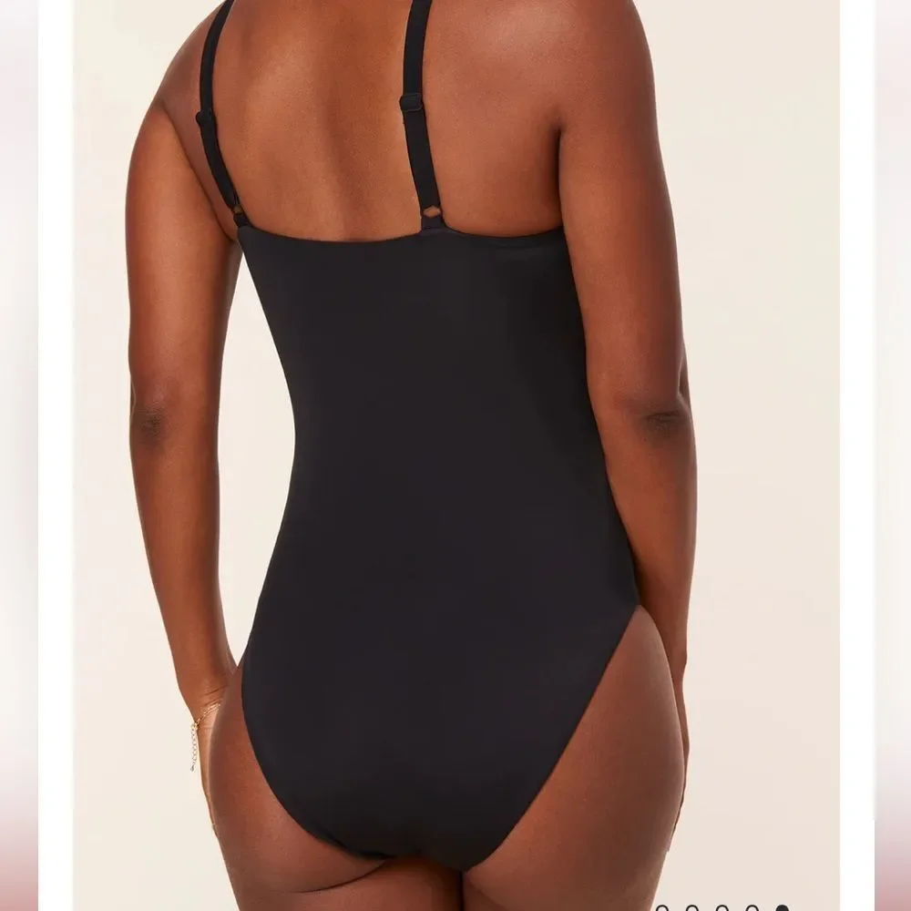 Andie‎ The Macao One Piece Swimsuit Black size XS NWT